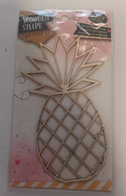 Houten hobby vorm - Houten Ananas