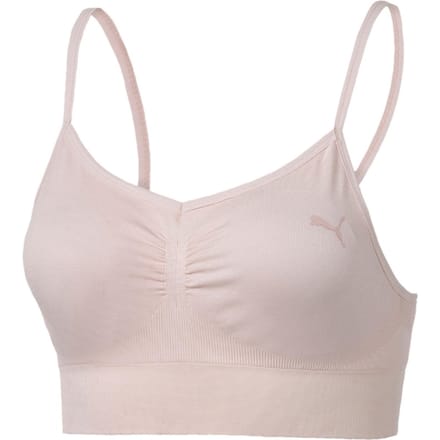 PUMA - Maat M - Seamless Bra L Dames Sportbeha - Rosewater Heather