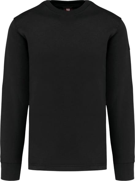 WK. Designed To Work Sweater ingezette mouwen WK4001 - Black - XL