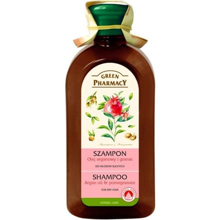 Green Pharmacy Argan Oil &amp; Pomegranate Shampoo Dry Hair 350 ml