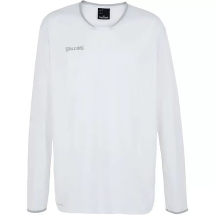 Move Shooting Shirt Lange Mouw Wit/Zilvergrijs