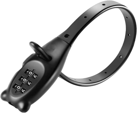 Veelzijdig 3-cijferig combinatieslot – Helm slot, motor bevestiging, 53cm