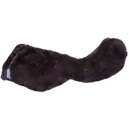 Br Zadelzitting Overtrek  Bont - Black - paard
