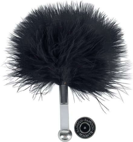 Banoch | Tantra feather black | zwarte sensuele streelveer