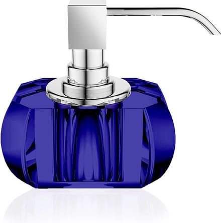 Zeepdispenser - KR SSP, blauw capri/chroom.