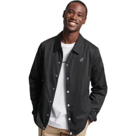 Superdry Code Essential Coach Jas Zwart L Man