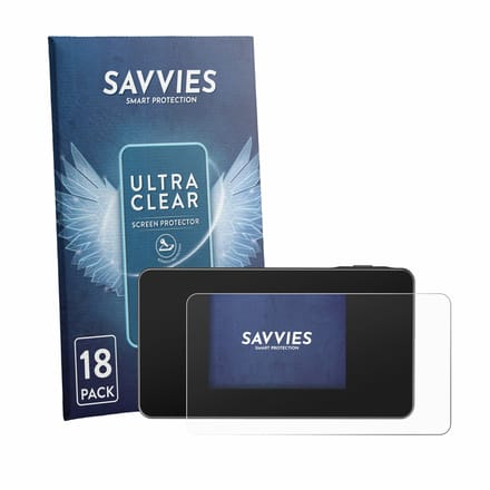 Savvies - Screenprotector voor TP-Link M8550 - Folie Beschermfolie transparant 18 Stuks