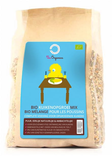 Via Organica Bio Kuikenopgroeimix 4 kg