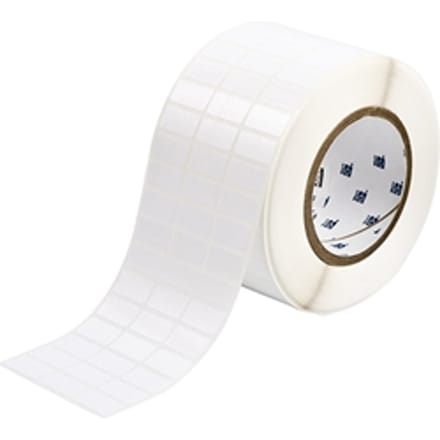 Brady THT-5-422-10 label polyester glanzend wit 25,40 x 12,70 mm (origineel)
