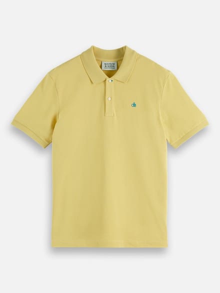 Scotch & Soda Seasonal Core Pique Chest Logo Polo