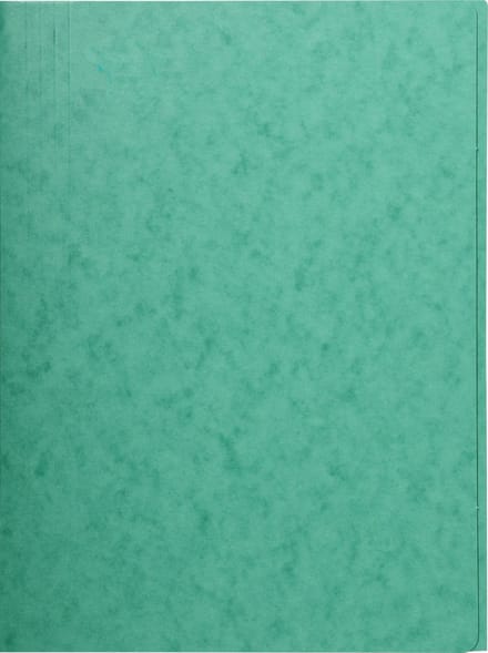 Exacompta 25x Map met 3 kleppen in glanskarton 400gm2 - A4 - Groen - 56415E