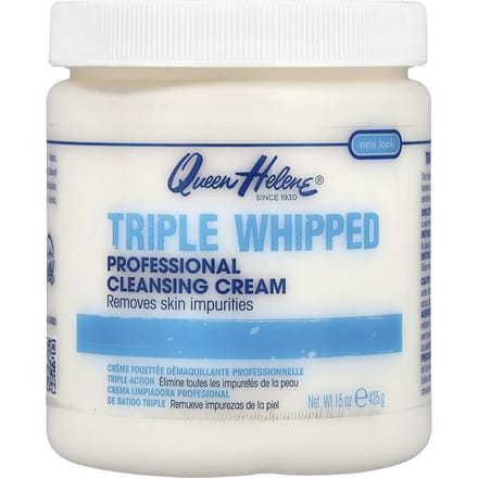 Queen Helene, Driemaal Geklopt, Professionele Reinigingscrème, 425g (15oz) white