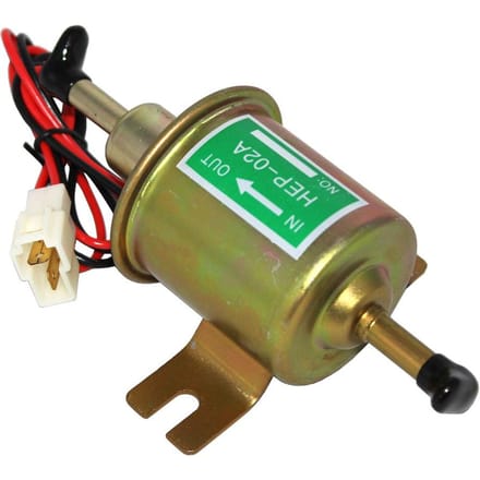 Pompe à essence électrique universelle 12 V robuste en métal pour moteur à essence ou diesel