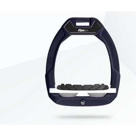 Inclinatie Grip Veiligheid Stirrup Blauw/Wit/Grijs Flex-On Safe-On