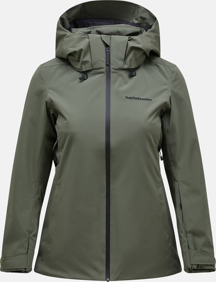 PEAK PERFORMANCE WOMEN'S ANIMA JACKET Pine needle-S