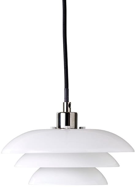 Dyberg Larsen Hanglamp Dl20 Opal Led 20 X 9 Cm Staal 5w Wit