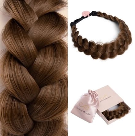 Infinity Braids - Viènne Messy Braid - Haarband - Haarband Dames - Haarbanden - Haarband Meisje - Messy Braid Viènne Cayenne Spice