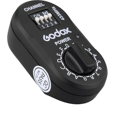 4X Godox FTR-16 Récepteur de déclenchement de flash à commande sans fil avec interface USB BL gray