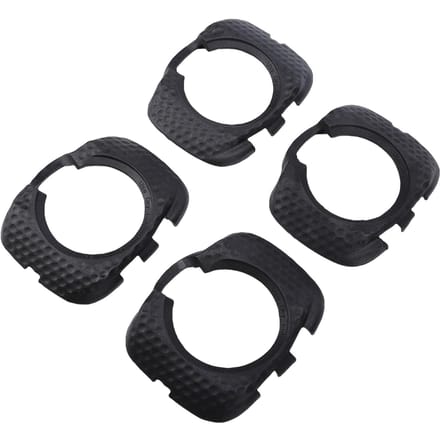2 Paar Fietspedalen Cleat Covers Geschikt voor ABS Slijtage Anti Slip Fietsschoenen Cleat Beschermer gray