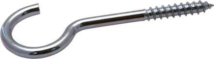 Schroefhaak 5,25 x 82/120 mm – gegalvaniseerd ijzer, per stuk