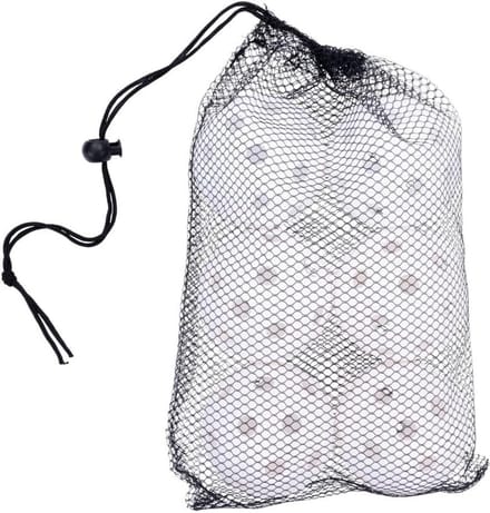6 Witte Indoor Pickleball Ballen met 26 Gaten