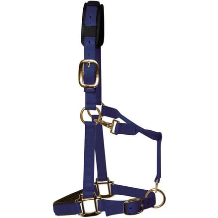 Luxueuze nylon halster voor paard KM Elite