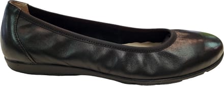 Caprice Ballerina 9-22150-42 022 G-breedte Dames Ballerina's - Zwart - 37