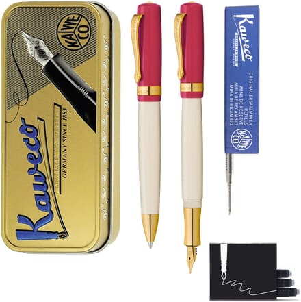 Kaweco - Cadeauset - Student 30's Blues - Vulpen (Medium) - Balpen - extra vullingen