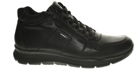 Zwart Comfortschoenen Leder Ara maat 46