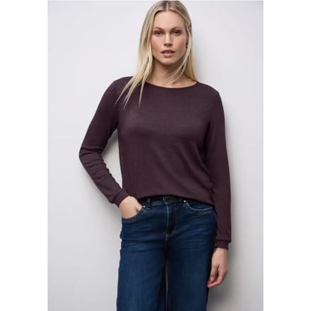 Glitter gebreid shirt