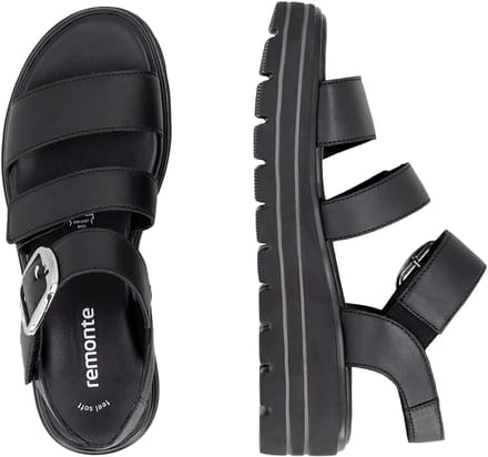 Sandalen met sleehak Remonte Sandalen