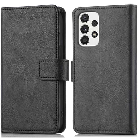 imoshion Luxe Bookcase voor de Samsung Galaxy A33 - Zwart