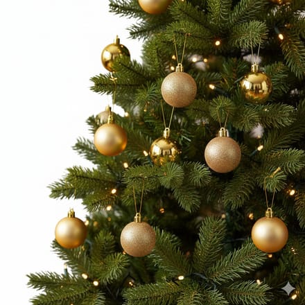 Decoris kerstballen - 34x st - goud - 8 cm - kunststof - kerstversiering