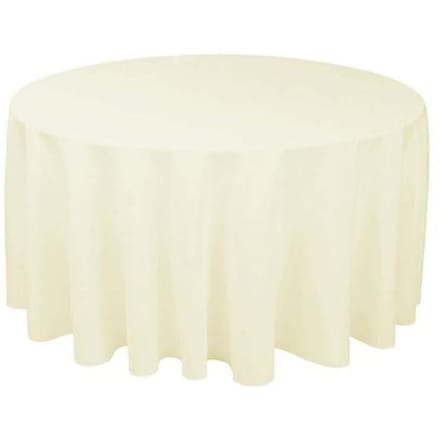 Bankettafelkleed Rond Bruiloftstafelkleed Polyester Tafelkleden Voor Eettafel Thuis Hotel Restaurant Tafelkleed Decor diameter 280cm