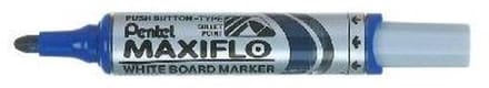 Whiteboardmarker Pentel MaxiFlo 3mm Rond Blauw