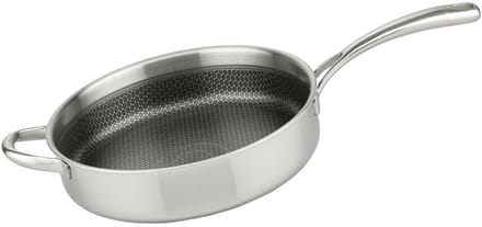 Sauteerpan 28 cm in 18/10 roestvrij staal Elo Relief Evolution