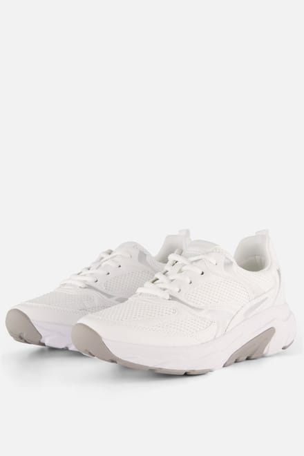 Gabor Rollingsoft Sneakers wit Textiel - Dames
