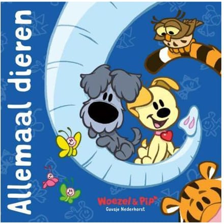 Woezel en Pip & Pip - Allemaal dieren Kartonboekjes