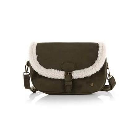 Michelle Bags & Accessories - Schoudertasje - Teddy - Green