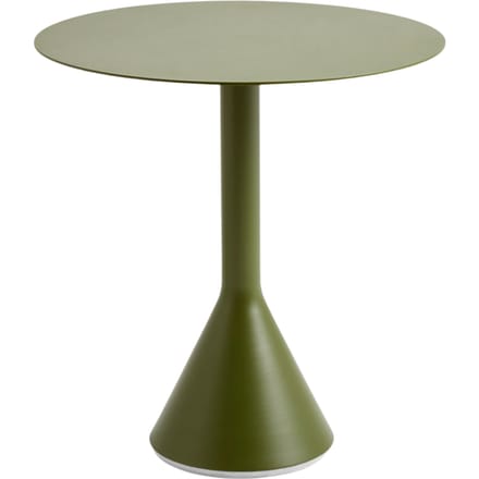 HAY Palissade Cone Tafel rond - Ø70_H74cm cm - olijfgroen