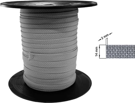 Selve Optrekband 14 mm, 5, 7, 11, 50 of 500 meter - Rolluik Bandopwinder - Rolluik Bandoproller