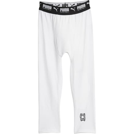 Puma Hoops Team 3/4 Tights Ondergoed Strak Wit K002