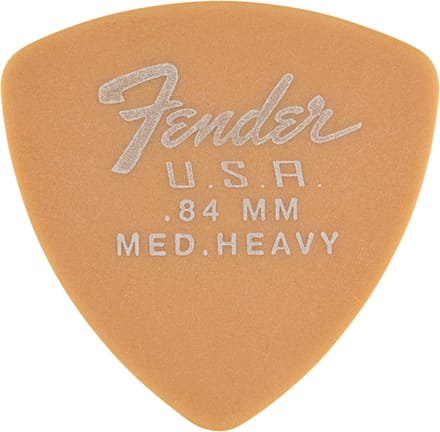 Fender 346 Dura-Tone Picks 0,84 mm Butterscotch Blonde - Plectrum set