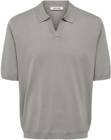 ONLY&SONS - ONSWYLER LIFE RLX 12 SS SPLIT KNIT NOOS - Heren - T-shirts