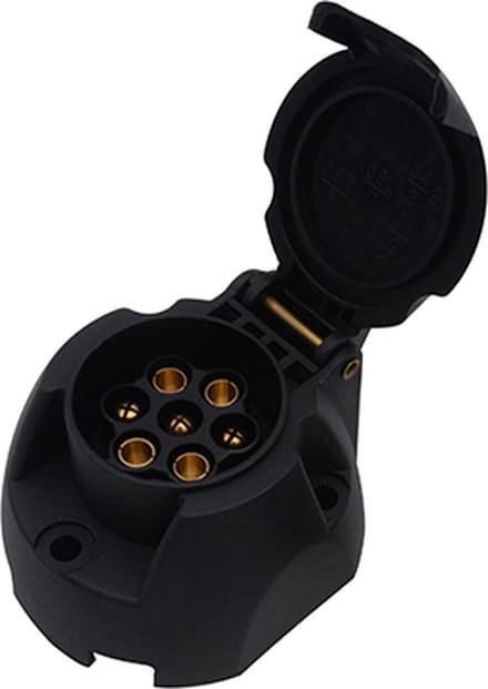 Stekkerdoos 7 polig ABS