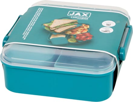 Salade-/broodtrommel inclusief sausbeker - Lunchbox - JAX