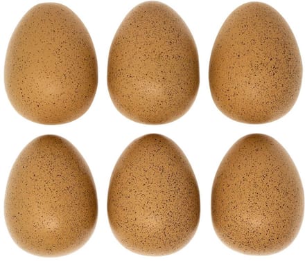 Set van 6 Sensorische Rammelaars Eieren voor Jonge Kinderen