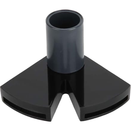 Acryl 360 graden Verstelbare Aquarium Dubbele Platte Eendenbekmondstuk Waterstroom Versneller Vis Tanks black