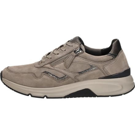 Gabor Rollingsoft Veterschoenen Laag - taupe - Maat 7