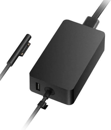 Microsoft LAG-00006 netvoeding & inverter Binnen 44 W Zwart